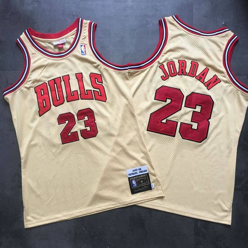 Regata Chicago Bulls Mitchell & Ness 95/96 Jordan - Rei da Pelada