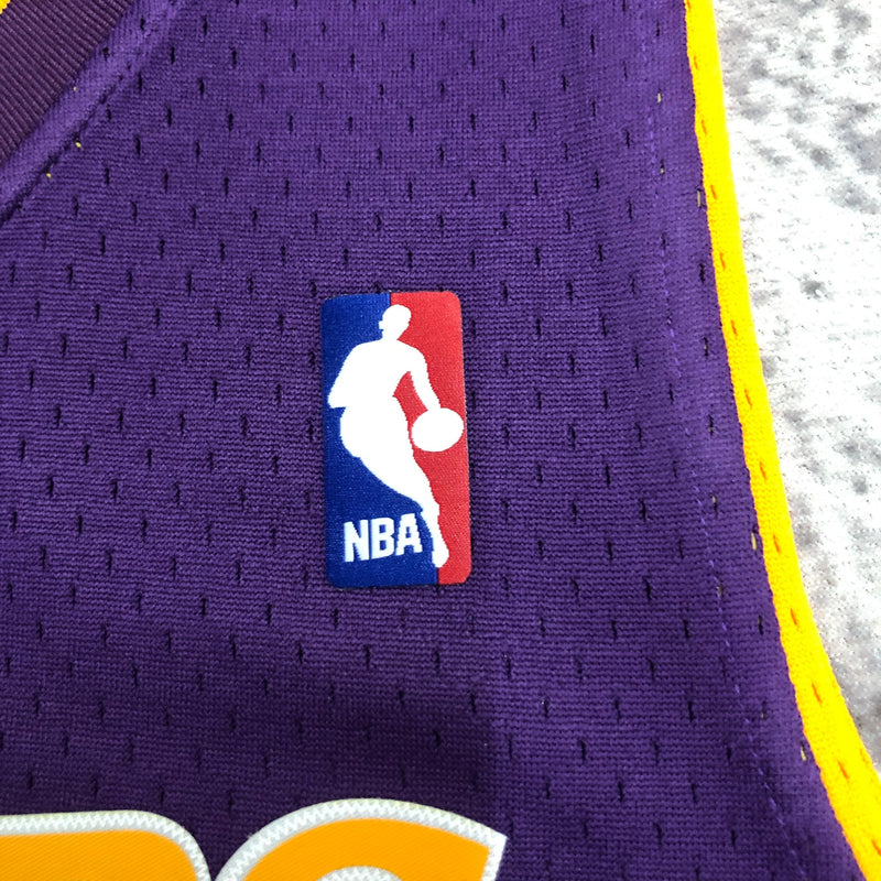 Regata Mitchell & Ness Lakers Shaquille O'Neal 1999-2000 Roxa - Rei da Pelada