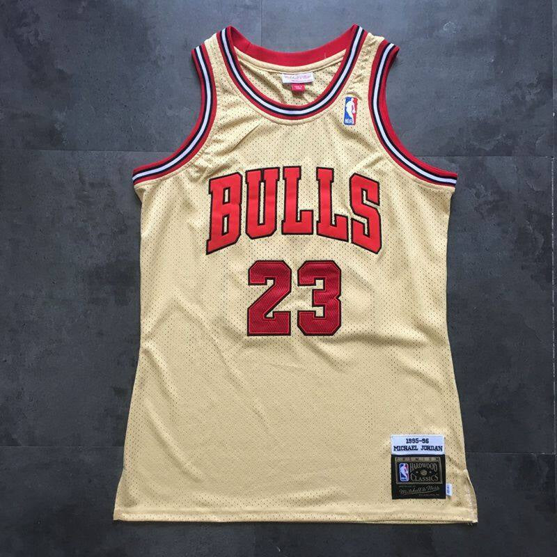 Regata Chicago Bulls Mitchell & Ness 95/96 Jordan - Rei da Pelada