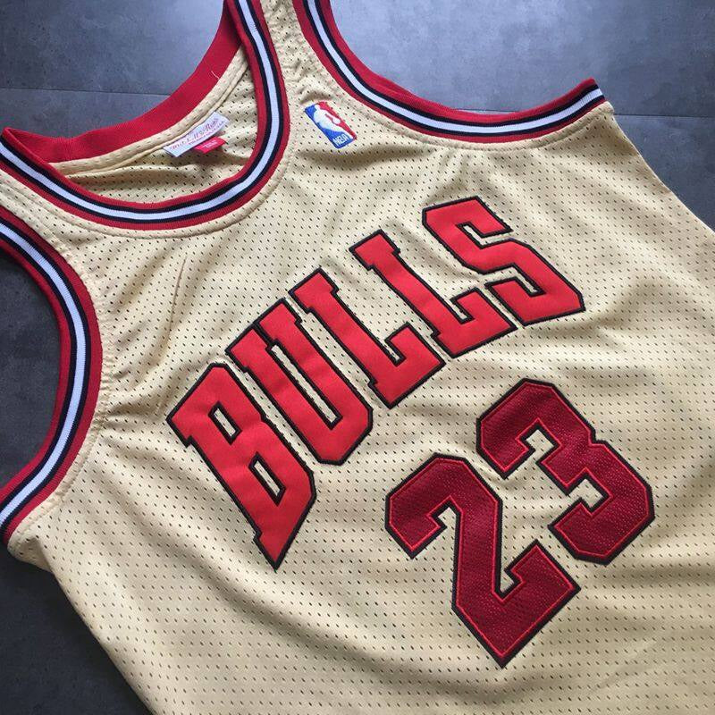 Regata Chicago Bulls Mitchell & Ness 95/96 Jordan - Rei da Pelada