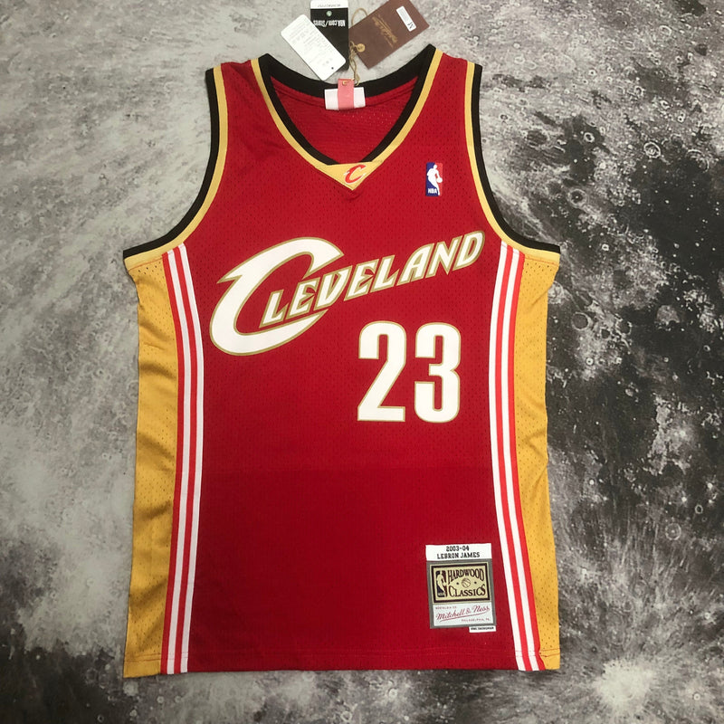 Regata Cleveland Cavaliers Mitchell & Ness Away Edition 03/04 - Rei da Pelada