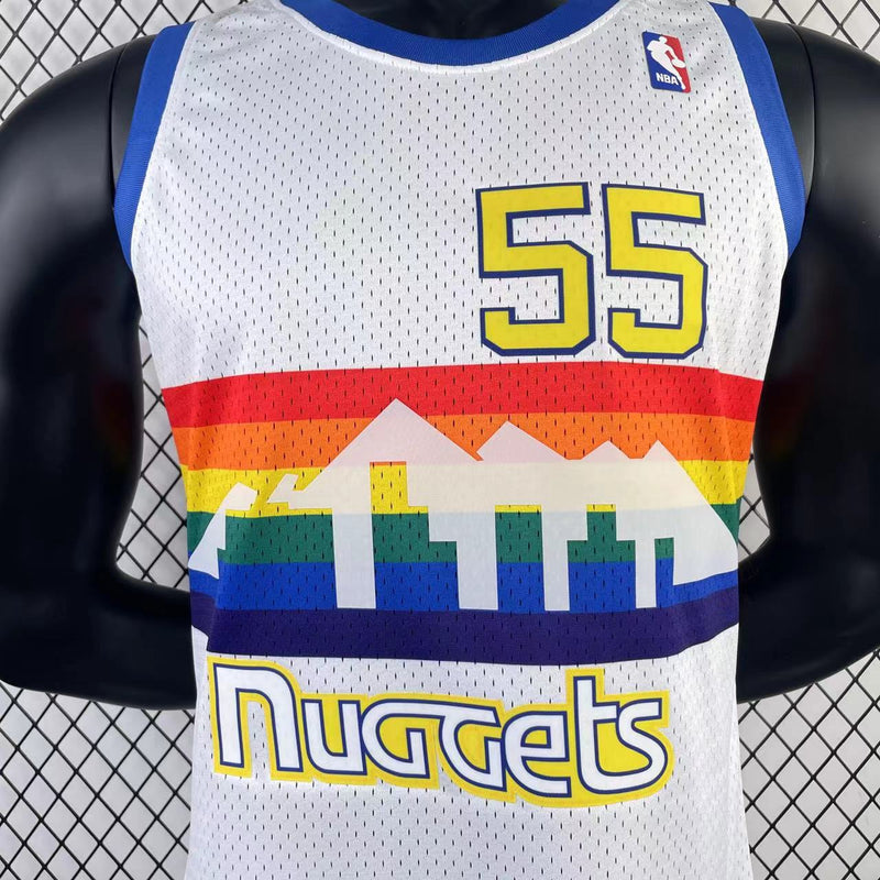 Regata Denver Nuggets Mitchell & Ness Home 91/92 - Rei da Pelada