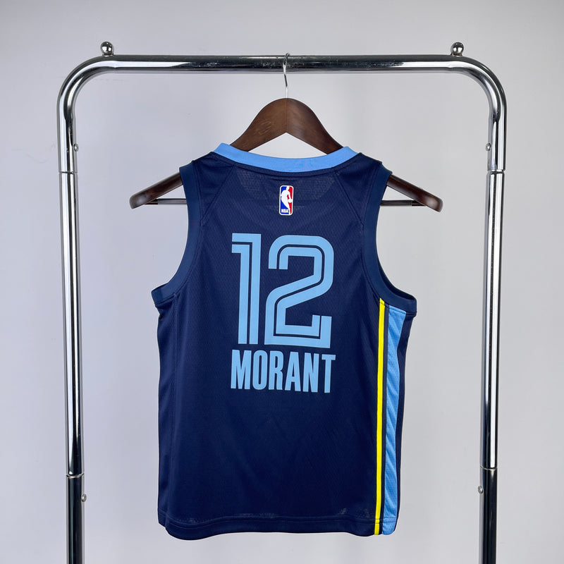 Regata Infantil Memphis Grizzlies Icon Edition 22/23 - Rei da Pelada