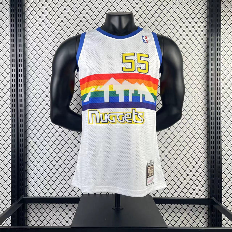 Regata Denver Nuggets Mitchell & Ness Home 91/92 - Rei da Pelada