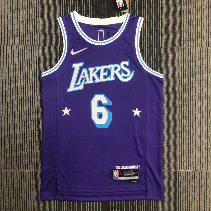 Regata Nike - Los Angeles Lakers City 75th diamond 21/22 Edition - Swingman - Rei da Pelada