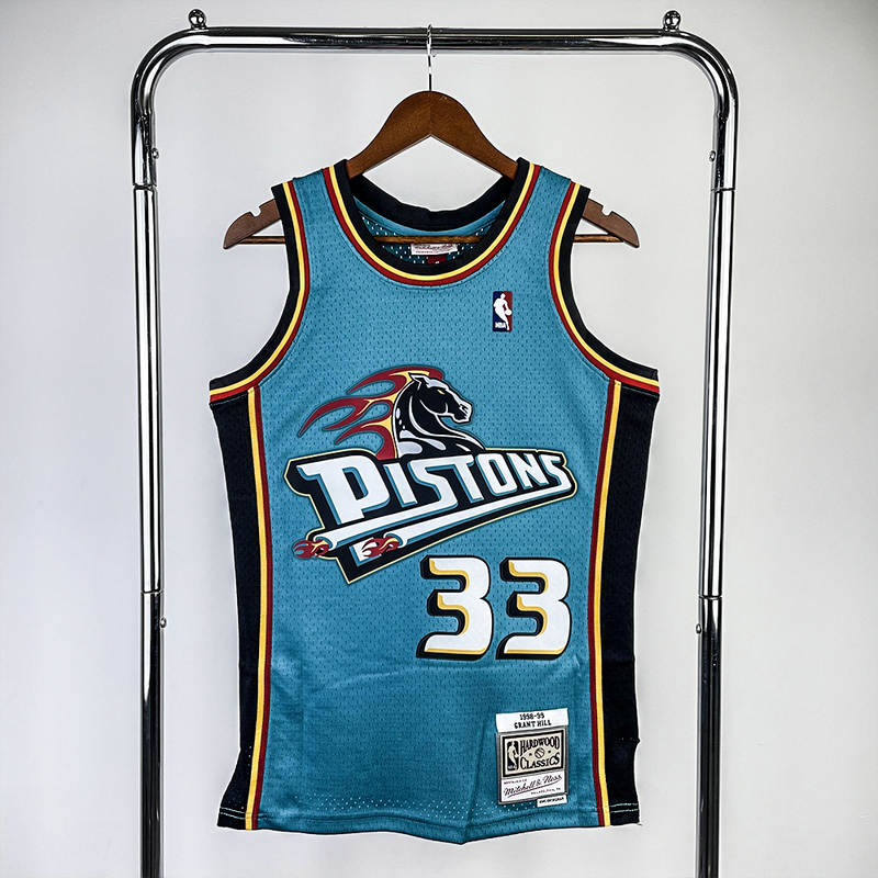 Regata Mitchell & Ness Detroit Pistons - Grant Hill 1998-99 - Rei da Pelada