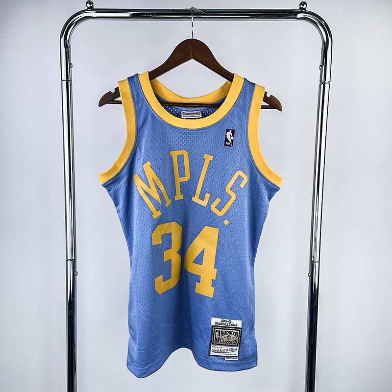 Regata Mitchell & Ness Los Angeles Lakers Azul - Rei da Pelada