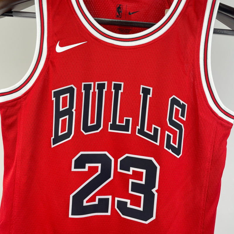 Regata Infantil Chicago Bulls Icon Edition 17/23 - Rei da Pelada