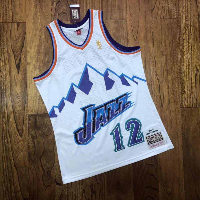 Regata Utah Jazz Mitchell & Ness Home 96/97 - Rei da Pelada