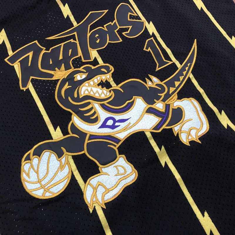 Regata Toronto Raptors Mitchell & Ness Black/Gold 98/99 - Rei da Pelada