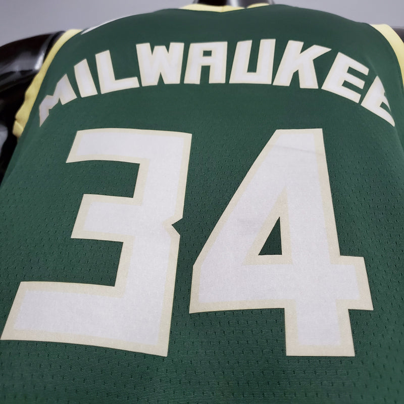 Regata Milwaukee Bucks Icon Edition 17/23 - Rei da Pelada