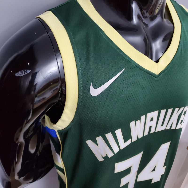 Regata Milwaukee Bucks Icon Edition 17/23 - Rei da Pelada