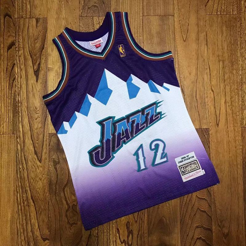 Regata Utah Jazz Mitchell & Ness Away 96/97 - Rei da Pelada