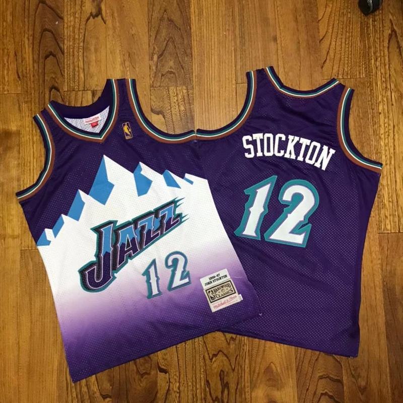 Regata Utah Jazz Mitchell & Ness Away 96/97 - Rei da Pelada