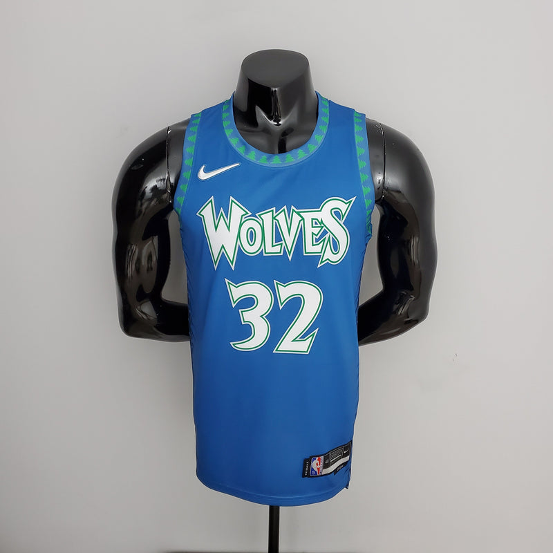 Regata Minnesota Timberwolves City Edition 21/22 - Rei da Pelada