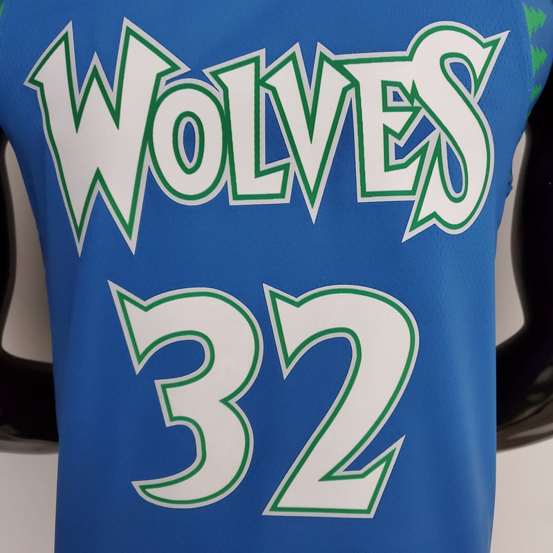 Regata Minnesota Timberwolves City Edition 21/22 - Rei da Pelada