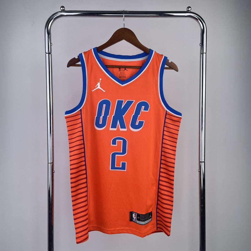 Regata Jordan - Oklahoma City Thunder Statement Edition 2020/21 - Swingman - Rei da Pelada