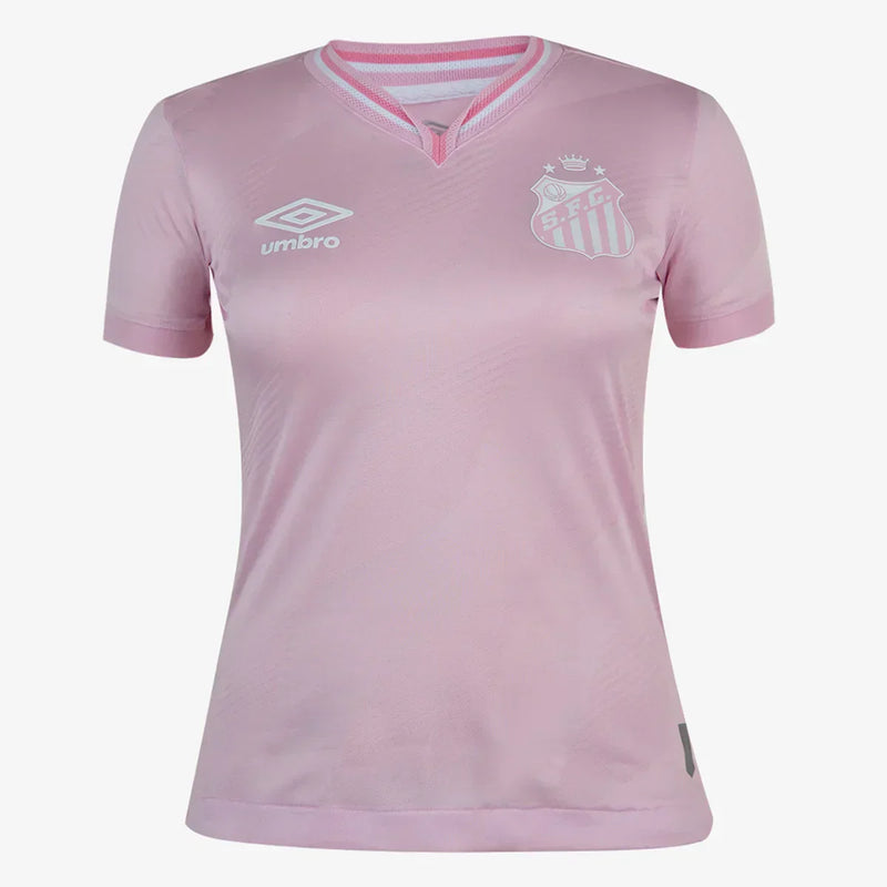 Camisa do Santos FC 2024/25 Outubro Rosa - Feminina Torcedor