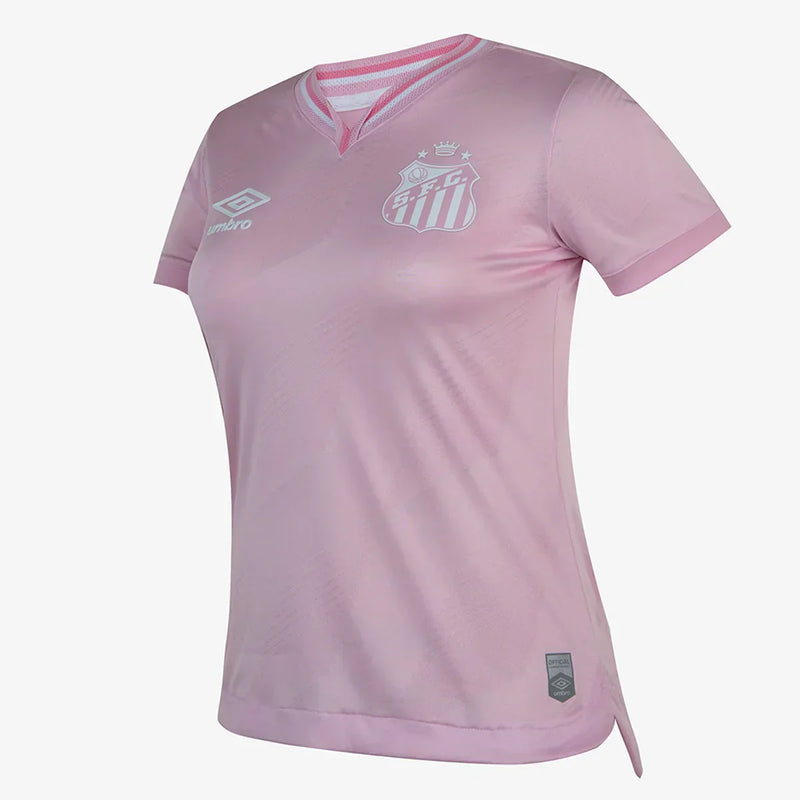 Camisa do Santos FC 2024/25 Outubro Rosa - Feminina Torcedor