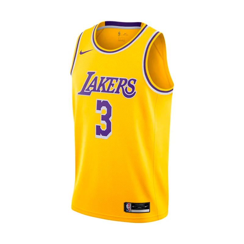 Regata Nike - Los Angeles Lakers Icon Edition 2022 #Davis - Swingman - Rei da Pelada