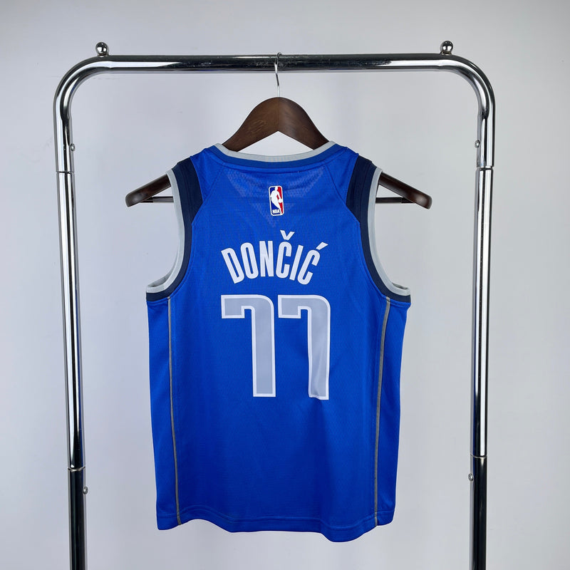 Regata Infantil Dallas Mavericks Icon Edition 17/23 - Rei da Pelada