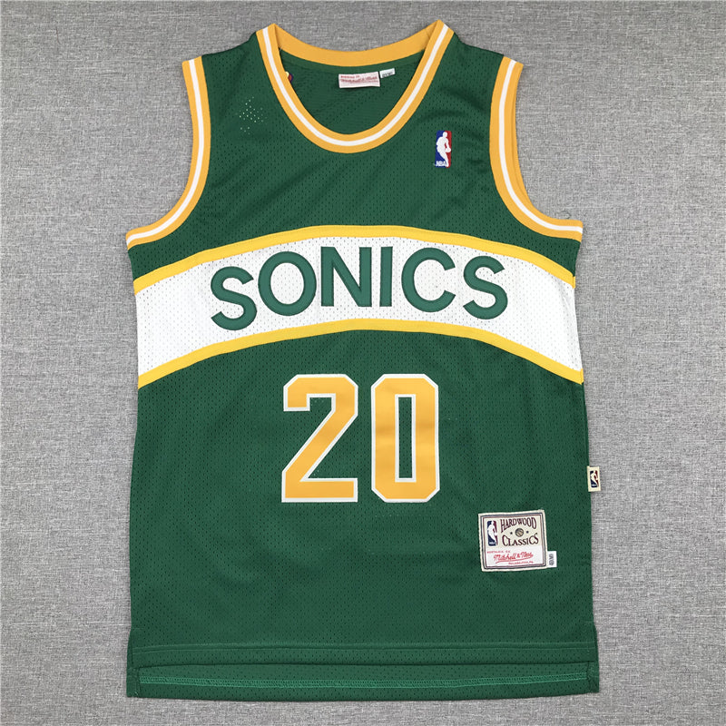 Regata Seattle Super Sonics Mitchell & Ness 95/96 - Rei da Pelada