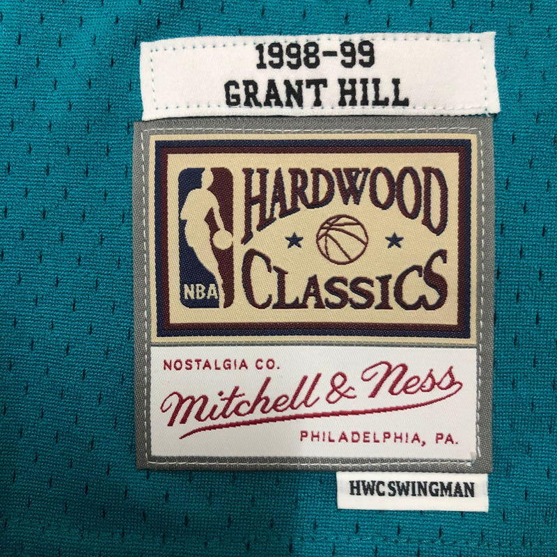 Regata Mitchell & Ness Detroit Pistons - Grant Hill 1998-99 - Rei da Pelada