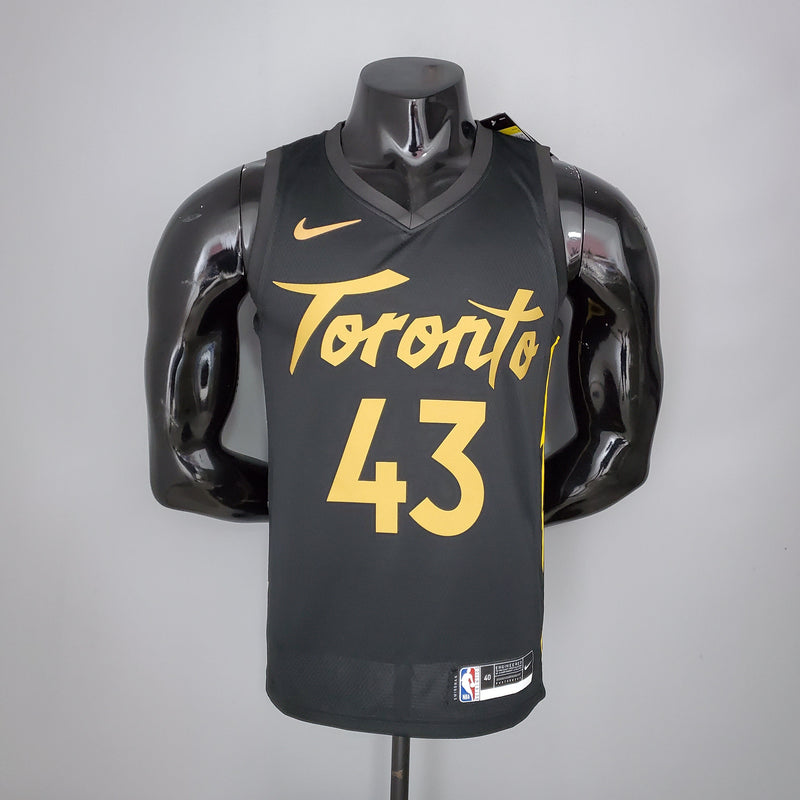 Regata Toronto Raptors City Edition 20/21 - Rei da Pelada