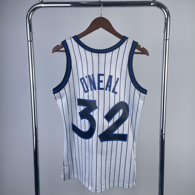 Regata Mitchell & Ness Orlando Magic Shaquille O'Neal 1994-1995 Branca - Rei da Pelada