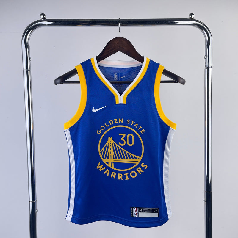 Regata Infantil Golden State Warriors Icon Edition 22/23 - Rei da Pelada