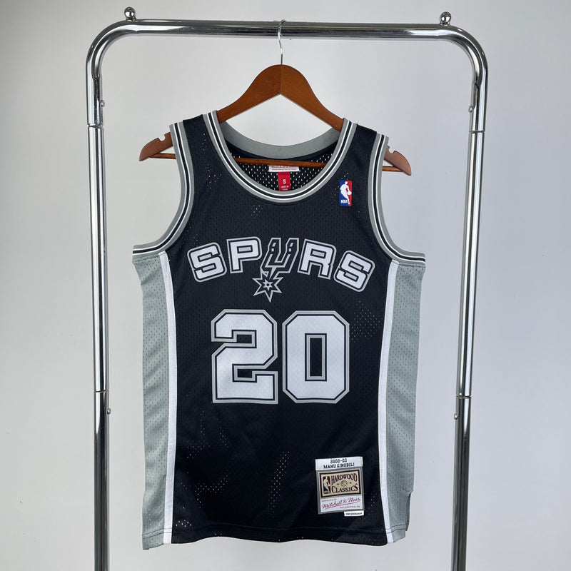 Regata San Antonio Spurs Mitchell & Ness Away 02/03 - Rei da Pelada