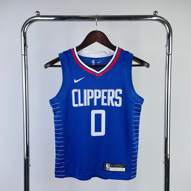 Regata Infantil Los Angeles Clippers Icon Edition 17/23 - Rei da Pelada