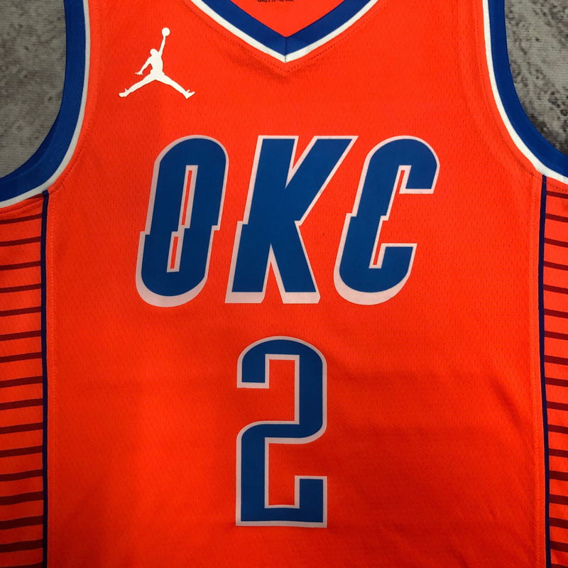 Regata Jordan - Oklahoma City Thunder Statement Edition 2020/21 - Swingman - Rei da Pelada