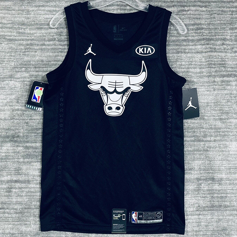 Regata Chicago Bulls All Star 2018 Black Jordan - Rei da Pelada