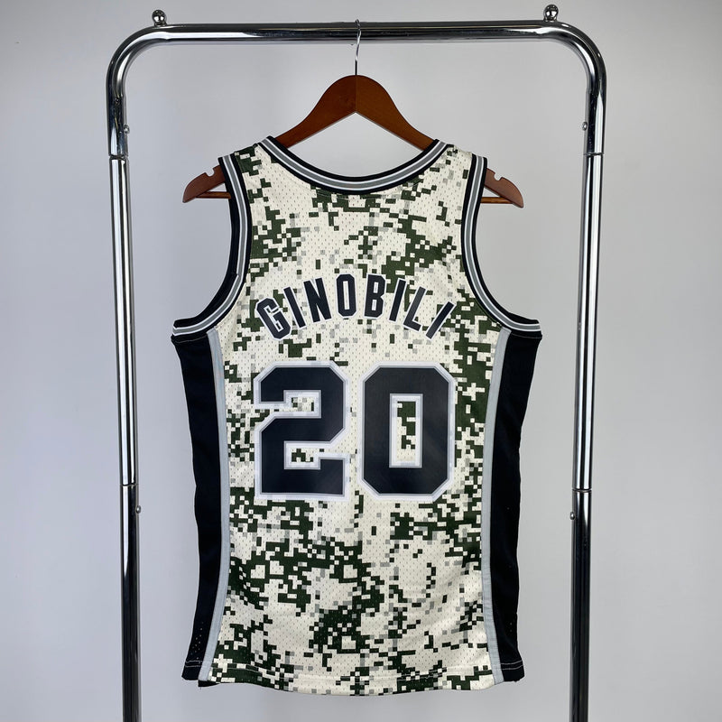 Regata San Antonio Spurs Mitchell & Ness 13/14 - Rei da Pelada