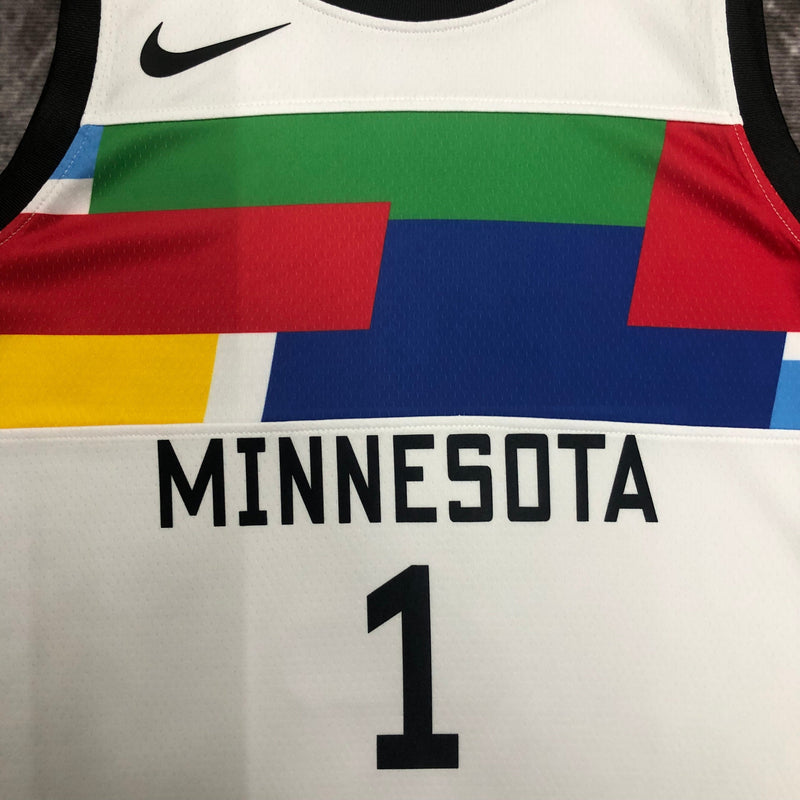 Regata Minnesota Timberwolves City Edition 22/23 - Rei da Pelada