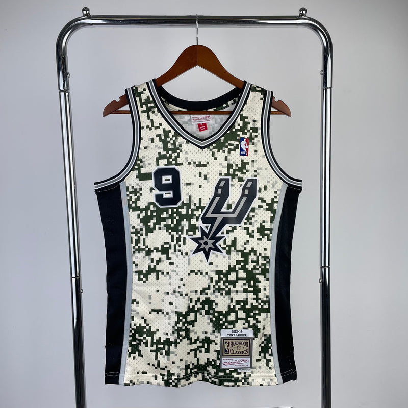 Regata San Antonio Spurs Mitchell & Ness 13/14 - Rei da Pelada