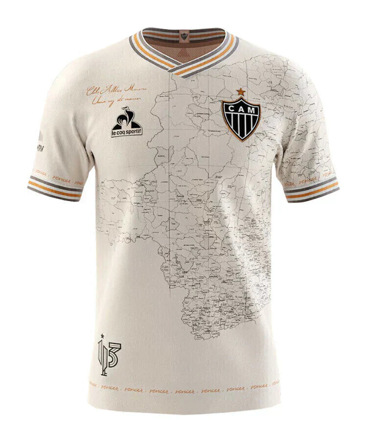 Camisa Atlético Mineiro 21/22 - Le Coq Sportif manto da massa 113 anos