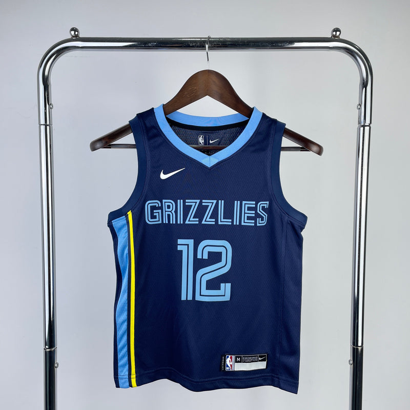 Regata Infantil Memphis Grizzlies Icon Edition 22/23 - Rei da Pelada