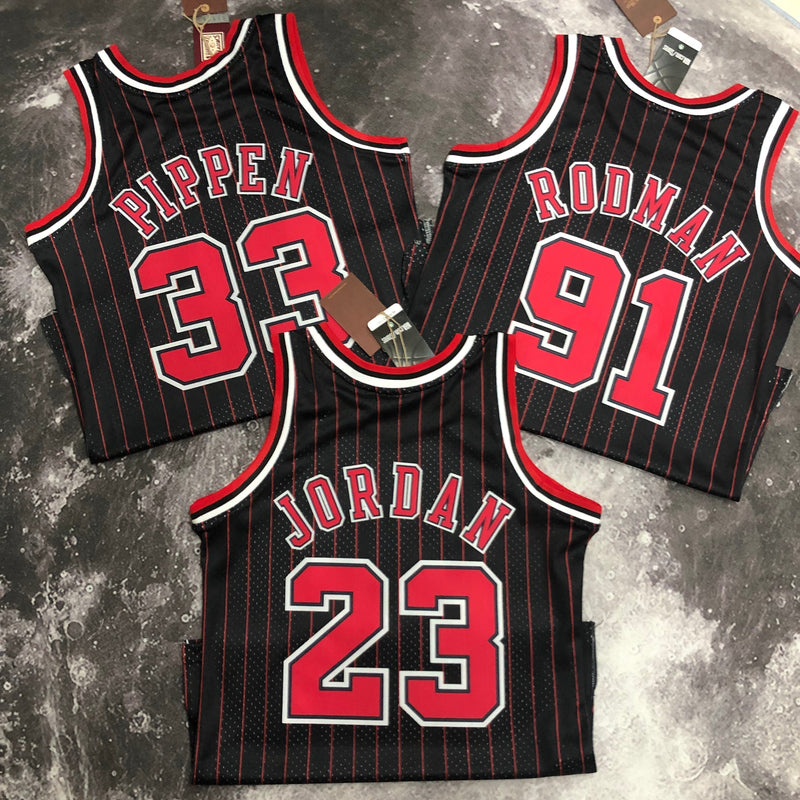 Regata Chicago Bulls Alternative Mitchell & Ness 95/96 - Rei da Pelada