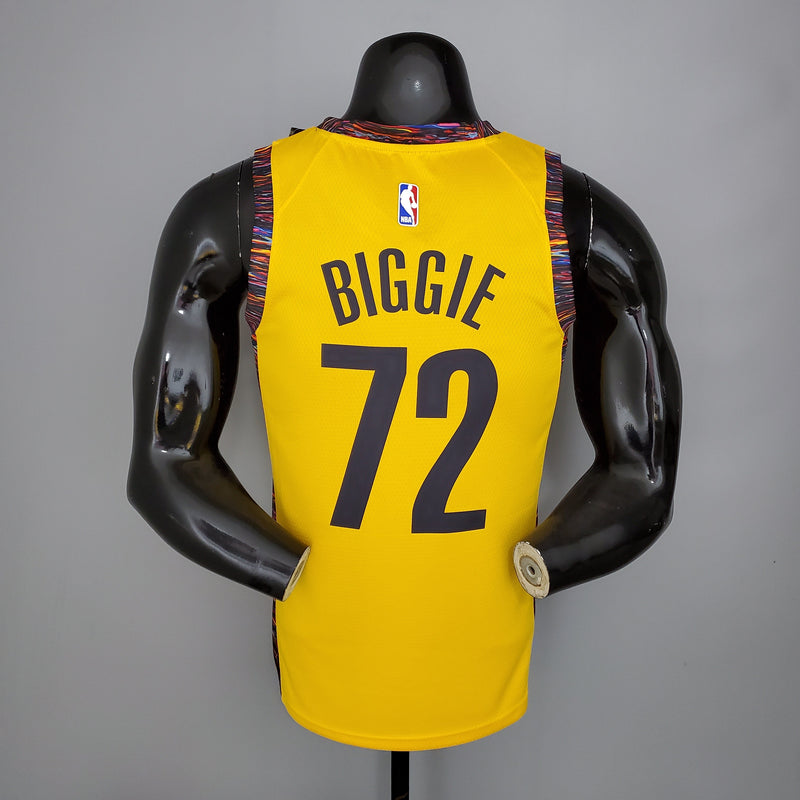 Regata Brooklyn Nets Commemorative Edition Yellow 20/21 - Rei da Pelada