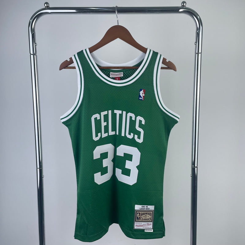 Regata Boston Celtics Mitchell & Ness 85/86 - Rei da Pelada