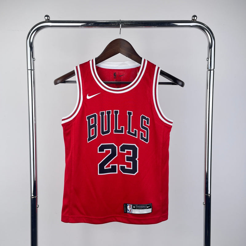 Regata Infantil Chicago Bulls Icon Edition 17/23 - Rei da Pelada