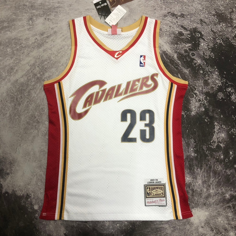 Regata Cleveland Cavaliers Mitchell & Ness Home Edition 03/04 - Rei da Pelada