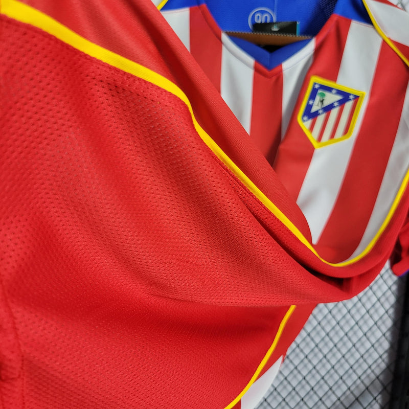 Camisa Atlético de Madrid Home (1) 2004/05 Nike Retrô Masculina