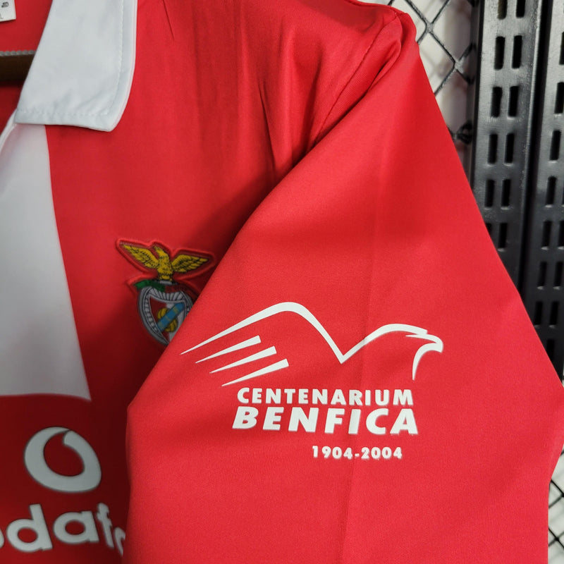 Camisa Benfica Home (1) 2004/05 Adidas Retrô Masculina