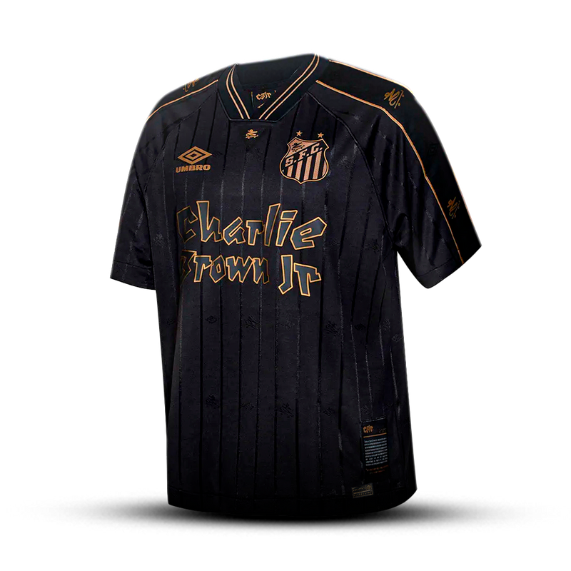 Camisa do Santos FC x Charlie Brown Jr 2024/25 - Masculina Edição Limitada + Chaveiro de Brinde