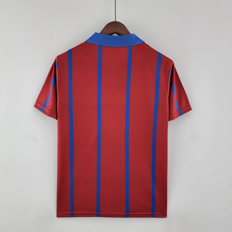 Camisa Bordeaux Home (1) 1993/95 Asics Retrô Masculina