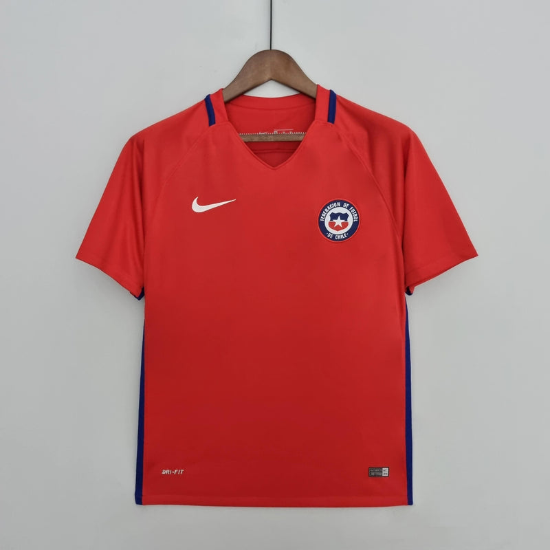 Camisa Chile Home (1) 2016/17 Nike Retrô Masculina