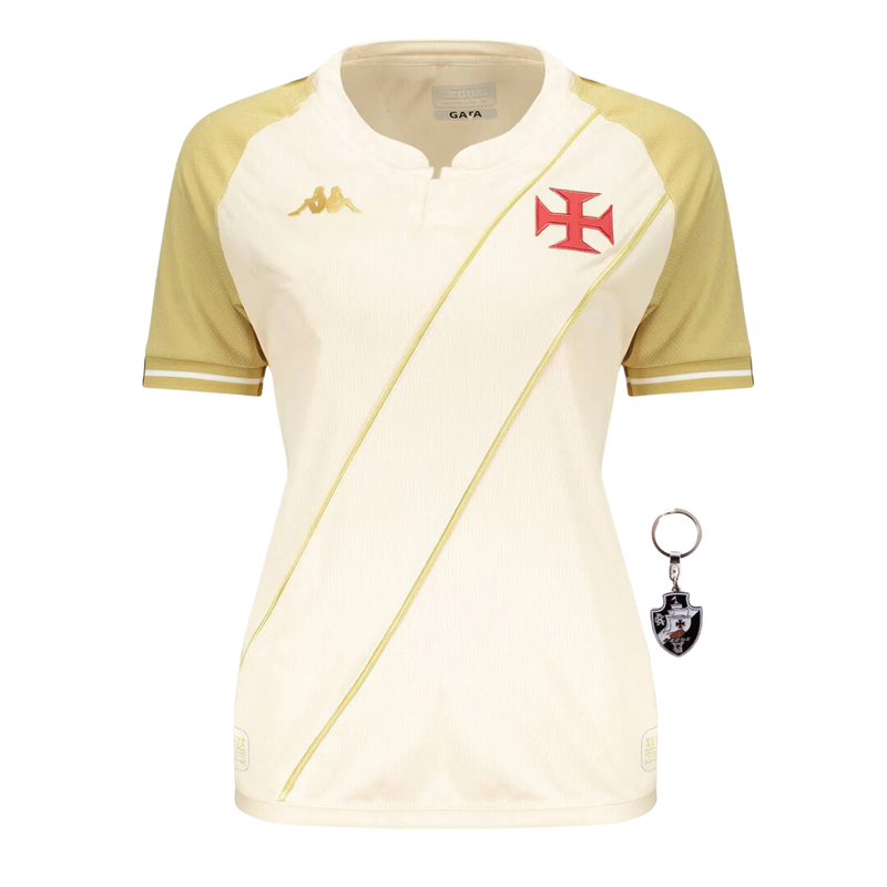 Camisa do Vasco 2024/25 Third - Feminina + Chaveiro de Brinde